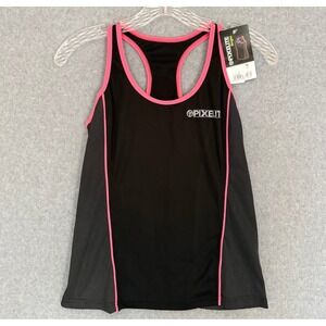 NEW! Proviz PixElite Singlet Women S-10 Black Pink Reflective Running Tank